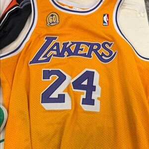 Kobe Bryant 2007-08 60 year anniversary Lakers jersey